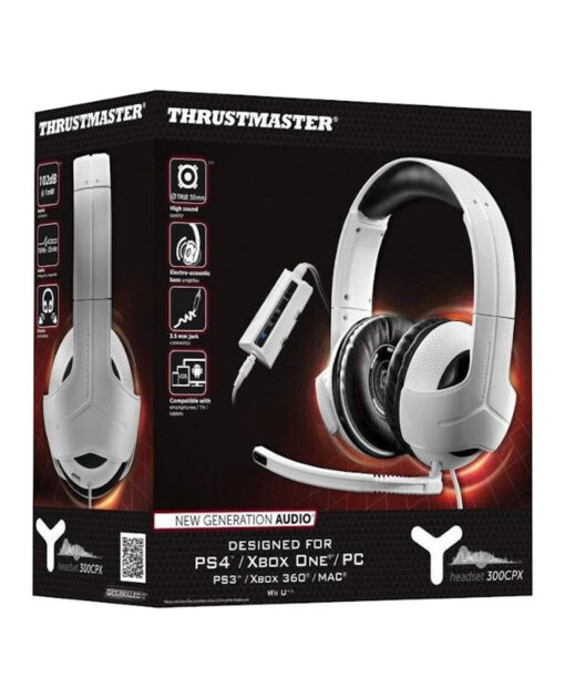 HEADSET ALAMBRICOS MULTICONSOLA Y 300X BLANCO - Image 3