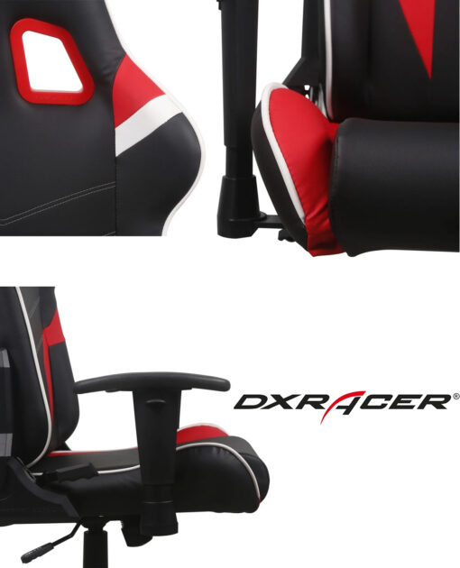 SILLA PARA GAMING DXRACER SERIES P ROJO Y NEGRO - Image 4