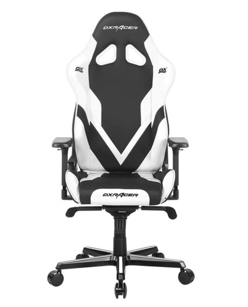 SILLA PARA GAMING DXRACER SERIES G BLANCO Y NEGRO