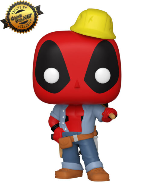FIGURA POP MARVEL DEADPOOL CONSTRUCTION WORKER