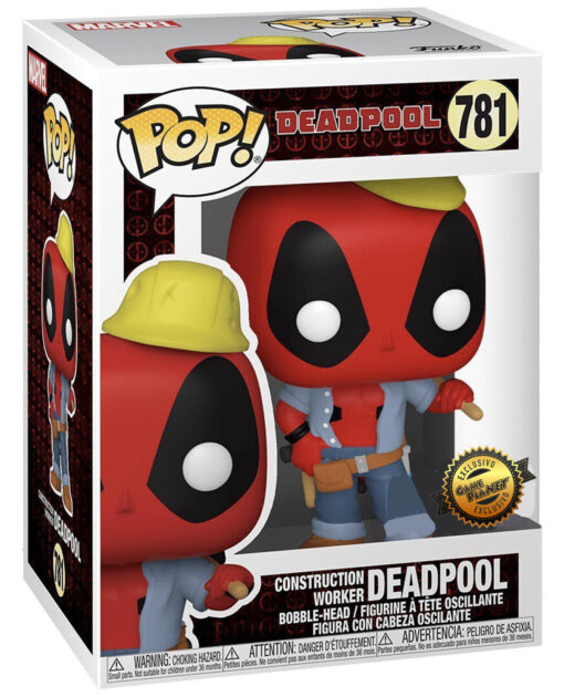 FIGURA POP MARVEL DEADPOOL CONSTRUCTION WORKER - Image 2