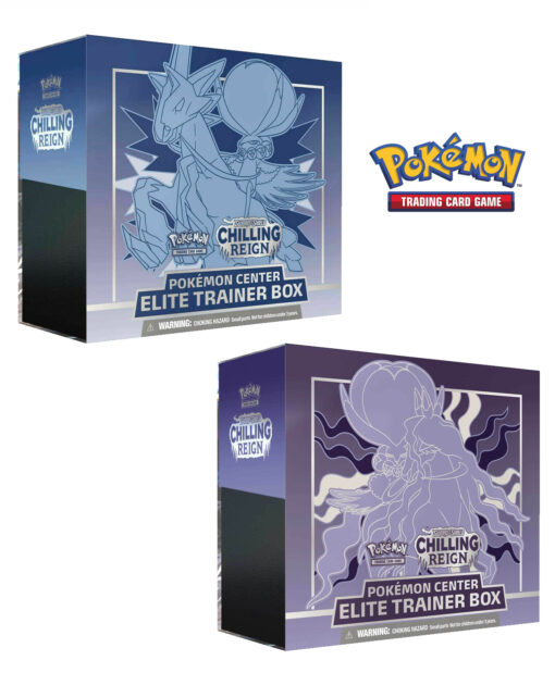 CAJA POKEMON TRADING CARD GAME CHILLING REIGN ELITE TRAINER