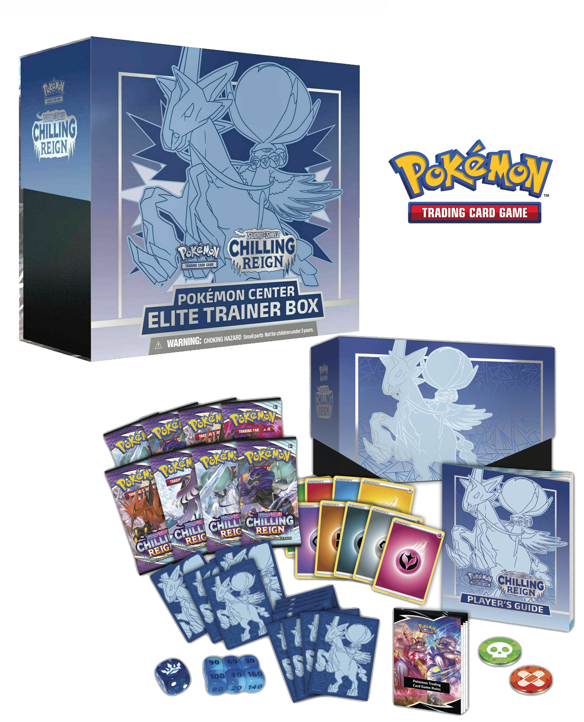 CAJA POKEMON TRADING CARD GAME CHILLING REIGN ELITE TRAINER - Image 3