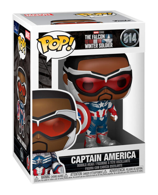 FIGURA POP FALCON AND THE WINTER SOLDIER CAPTAIN AMERICA - Image 2