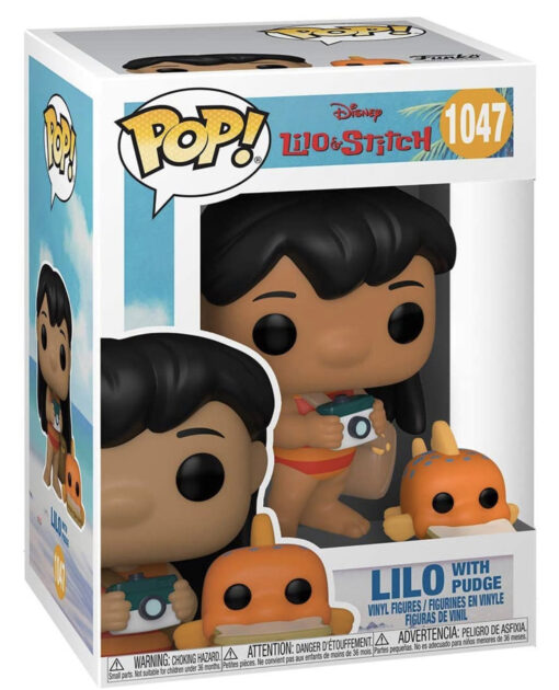 FIGURA POP LILO AND STITCH LILO WITH PUDGE - Image 2