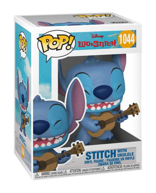 FIGURA POP LILO AND STITCH STITCH WITH UKELELE - Image 2