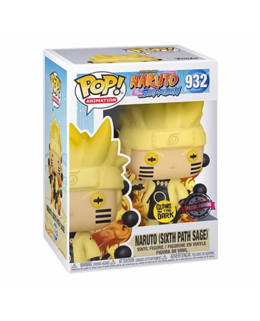 FIGURA POP NARUTO SHIPPUDEN NARUTO SIX PATH SAGE GLOW - Image 2