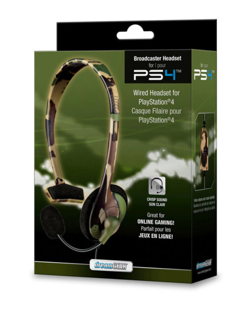 HEADSET ALAMBRICO DREAMGEAR BROADCASTER CAMO - Image 2