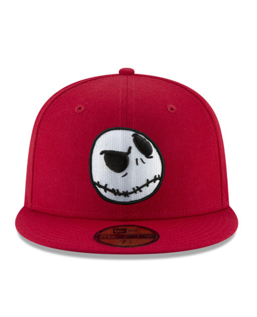 GORRA NEW ERA THE NIGHTMARE BEFORE CHRISTMAS JACK SCARLET GLOW 5950 738