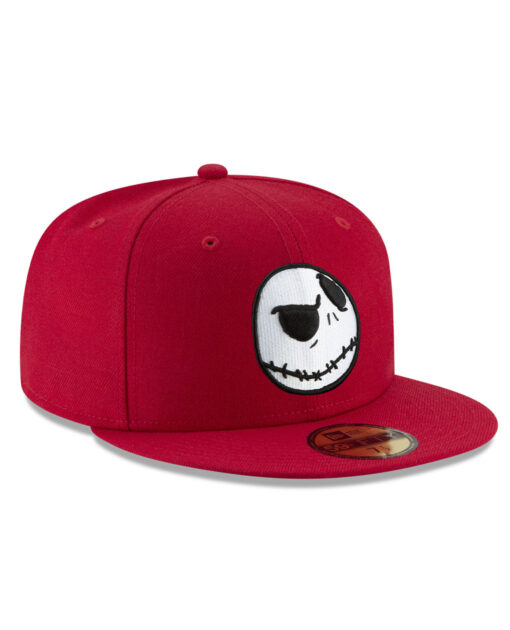 GORRA NEW ERA THE NIGHTMARE BEFORE CHRISTMAS JACK SCARLET GLOW 5950 738 - Image 2