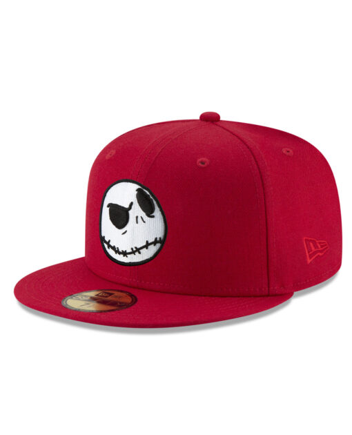 GORRA NEW ERA THE NIGHTMARE BEFORE CHRISTMAS JACK SCARLET GLOW 5950 738 - Image 3