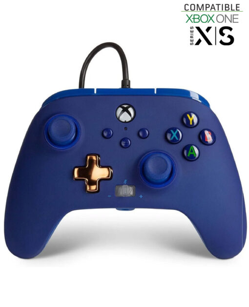 CONTROL ALAMBRICO XBOX ONE POWER A MIDNIGHT BLUE