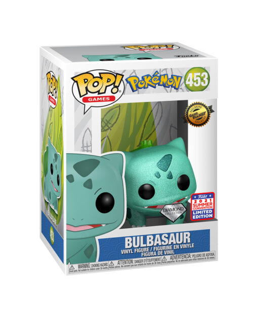 FIGURA POP POKEMON BULBASAUR DIAMOND - Image 2