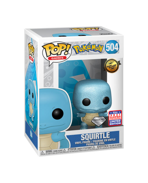 FIGURA POP GAMES POKEMON SQUIRTLE DIAMOND - Image 2