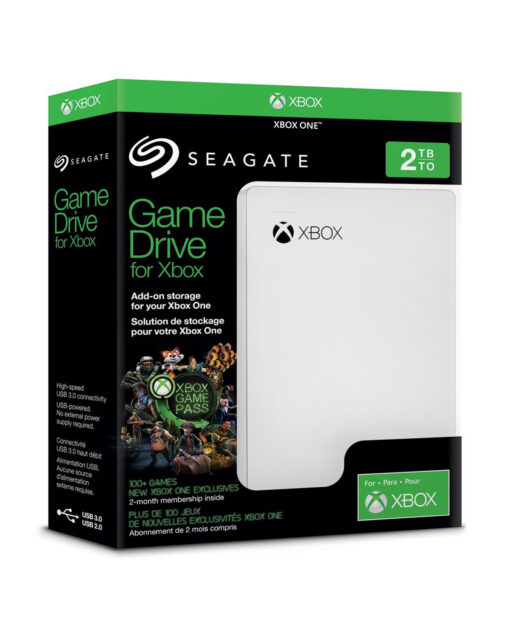 DISCO DURO SEAGATE 2TB BLANCO PARA XBOX - Image 2