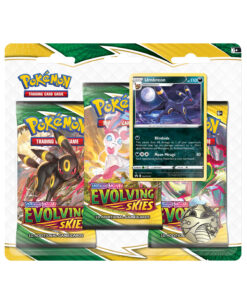 TRIPLE SOBRE POKEMON TRADING CARD GAME EVOLVING SKIES