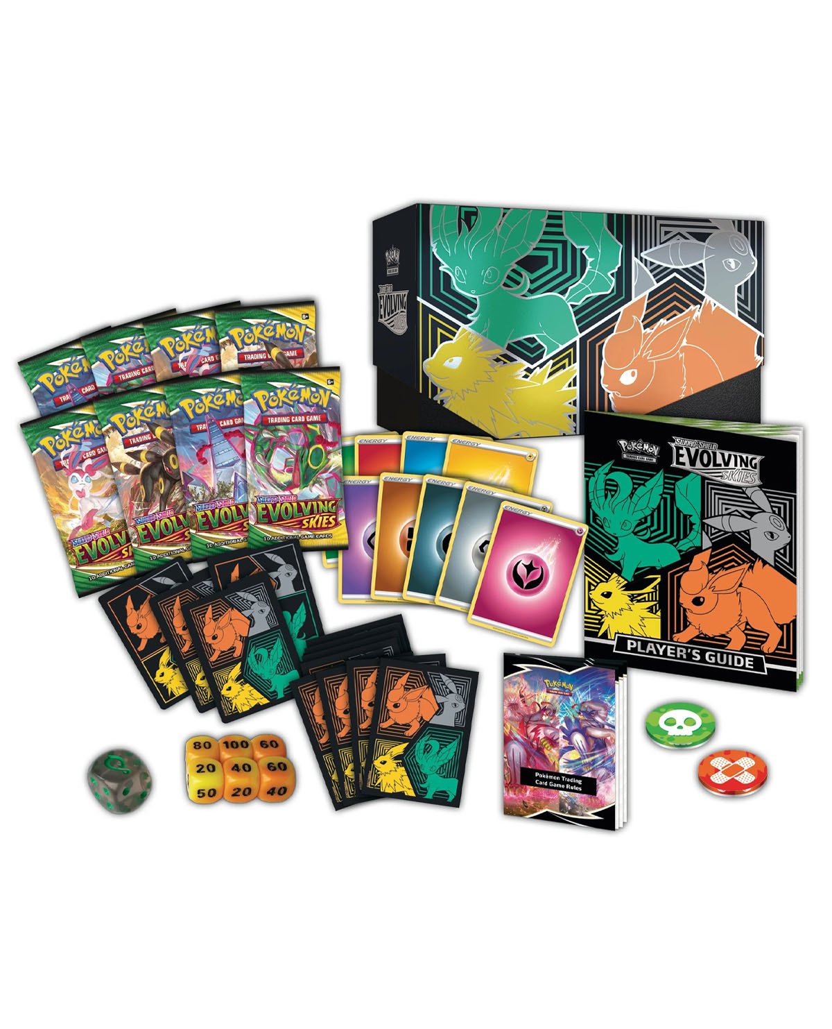 CAJA POKEMON TRADING CARD GAME EVOLVING SKIES - Image 3
