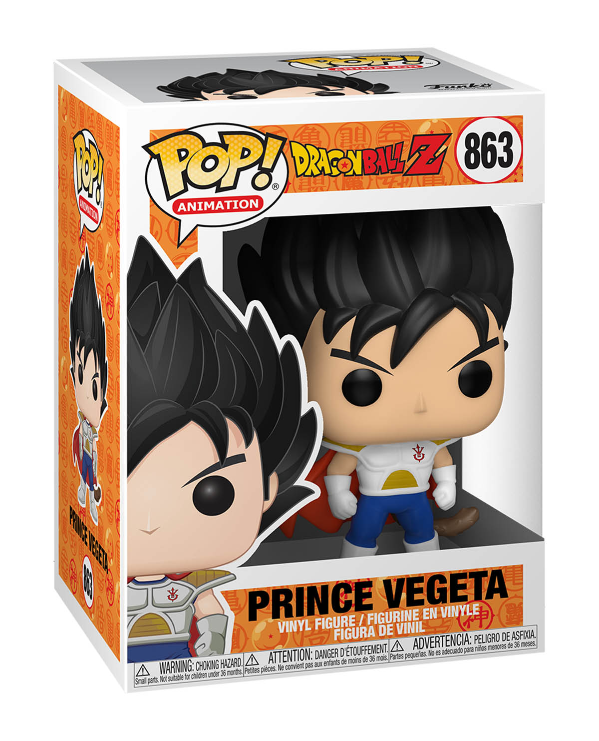 FIGURA POP DRAGON BALL Z PRINCE VEGETA - Image 2
