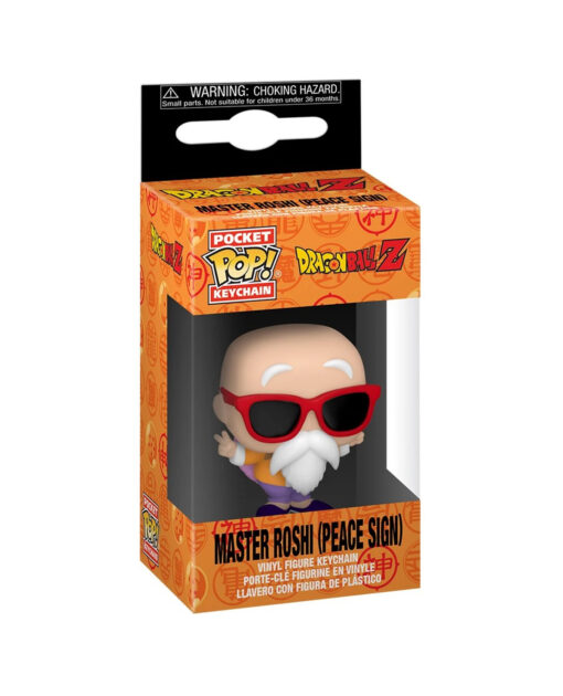 LLAVERO POP DRAGON BALL Z MASTER ROSHI PEACE SING – Gameplanet