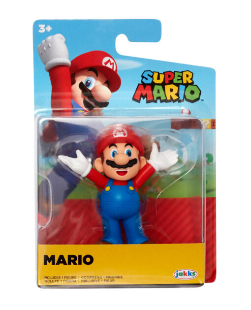 FIGURA DE ACCION SUPER MARIO BROS MARIO OPEN ARM