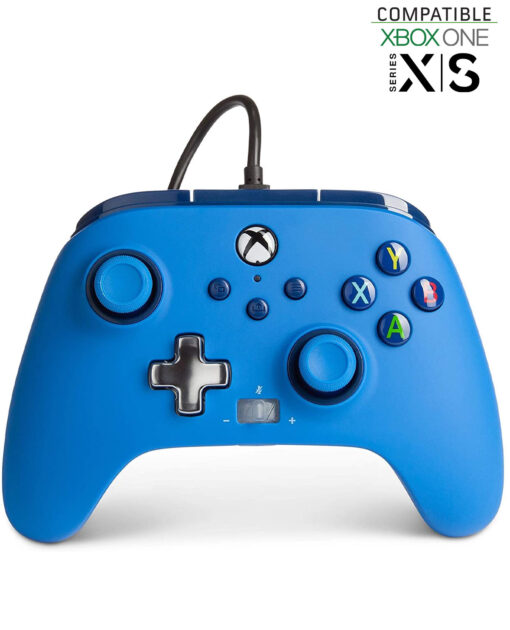 CONTROL ALAMBRICO XBOX SERIE X POWER A BLUE