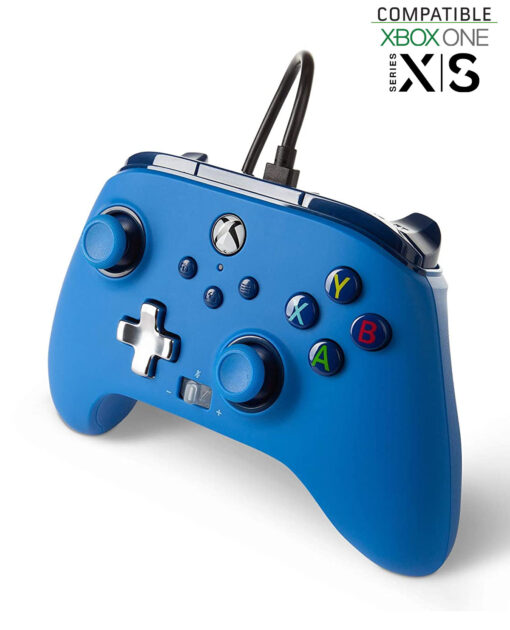 CONTROL ALAMBRICO XBOX SERIE X POWER A BLUE - Image 2