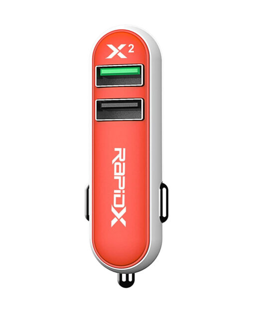 PUERTO DE CARGA RAPIDX X2 TANGERINE