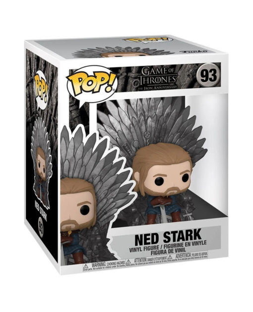 FIGURA POP GAME OF THRONES NED STARK ON THRONE - Image 2