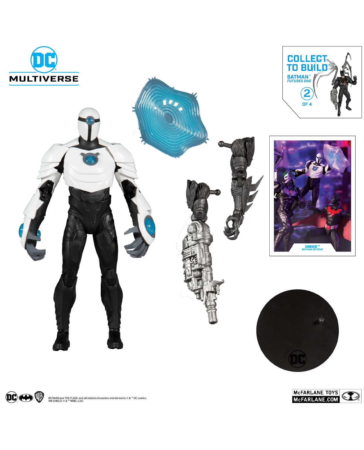 FIGURA DE ACCION MCFARLANE BATMAN BEYOND SHRIEK - Image 3