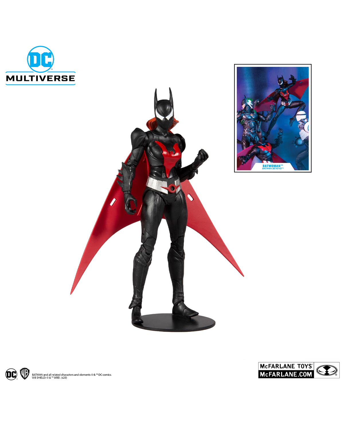 FIGURA DE ACCION MCFARLANE BATMAN BEYOND BATWOMAN