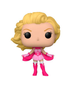 FIGURA POP DC HEROES BREAST CANCER AWARENESS BOMBSHELL SUPERGIRL