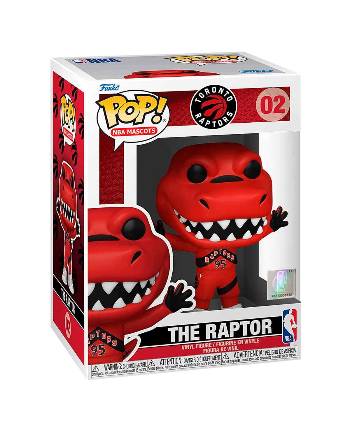 FIGURA POP NBA MASCOTS TORONTO RAPTORS - Image 2