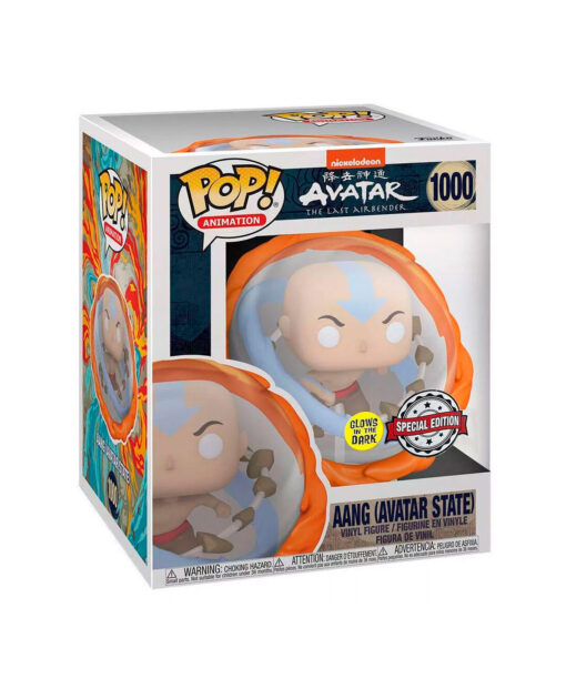 FIGURA POP AVATAR THE LAST AIRBENDER AANG ALL ELEMENTS - Image 3