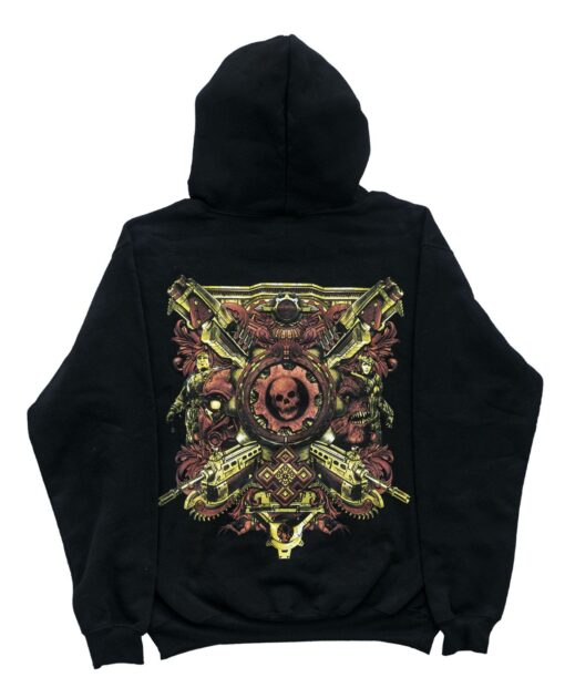 SUDADERA NEGRA GEARS OF WAR ANIVERSARIO CHICA - Image 3