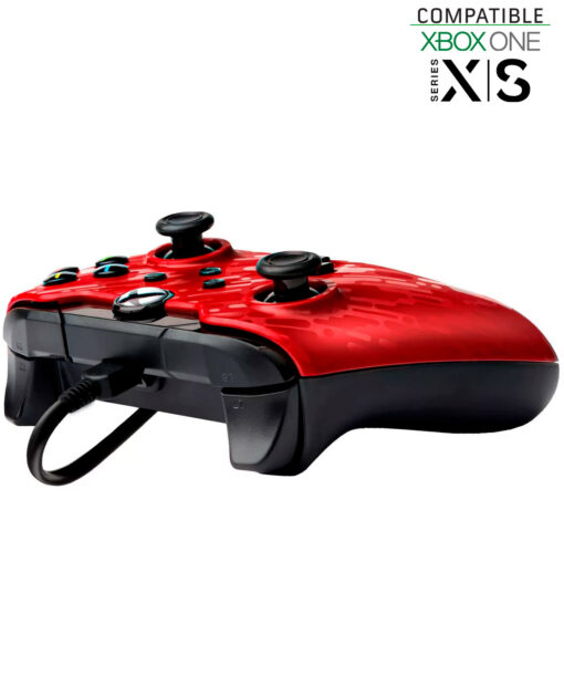 CONTROL ALAMBRICO XBOX SERIES X PDP RED CAMO - Image 3