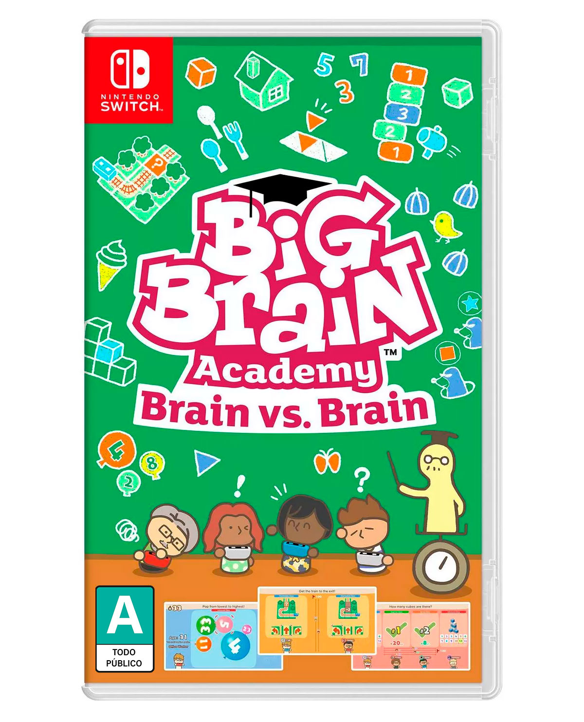 BIG BRAIN ACADEMY BRAIN VS BRAIN