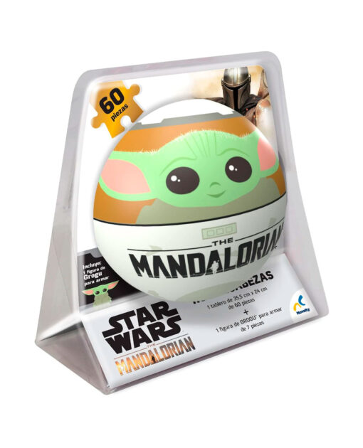ROMPECABEZAS EN ESFERA TIN STAR WARS THE MANDALORIAN