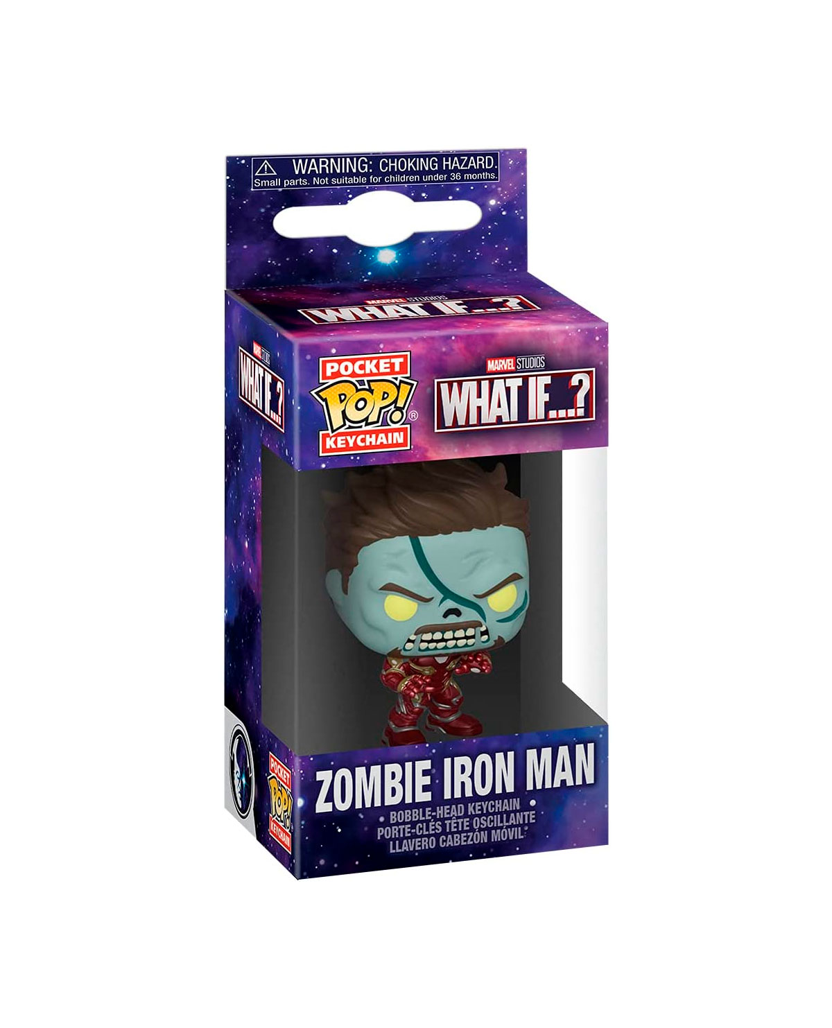LLAVERO POP MARVEL WHAT IF ZOMBIE IRON MAN - Image 2