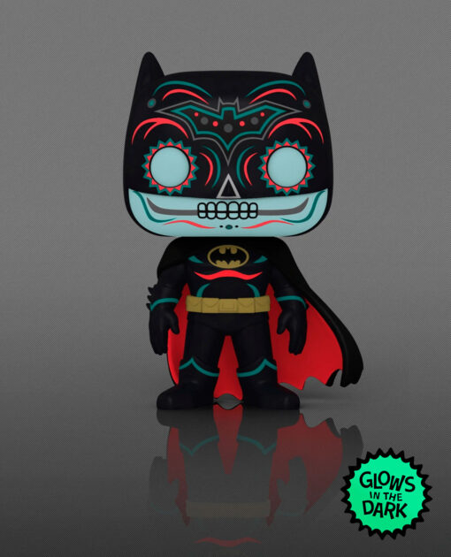 FIGURA POP DC HEROES BATMAN DIA DE LOS MUERTOS GLOW IN THE DARK - Image 2