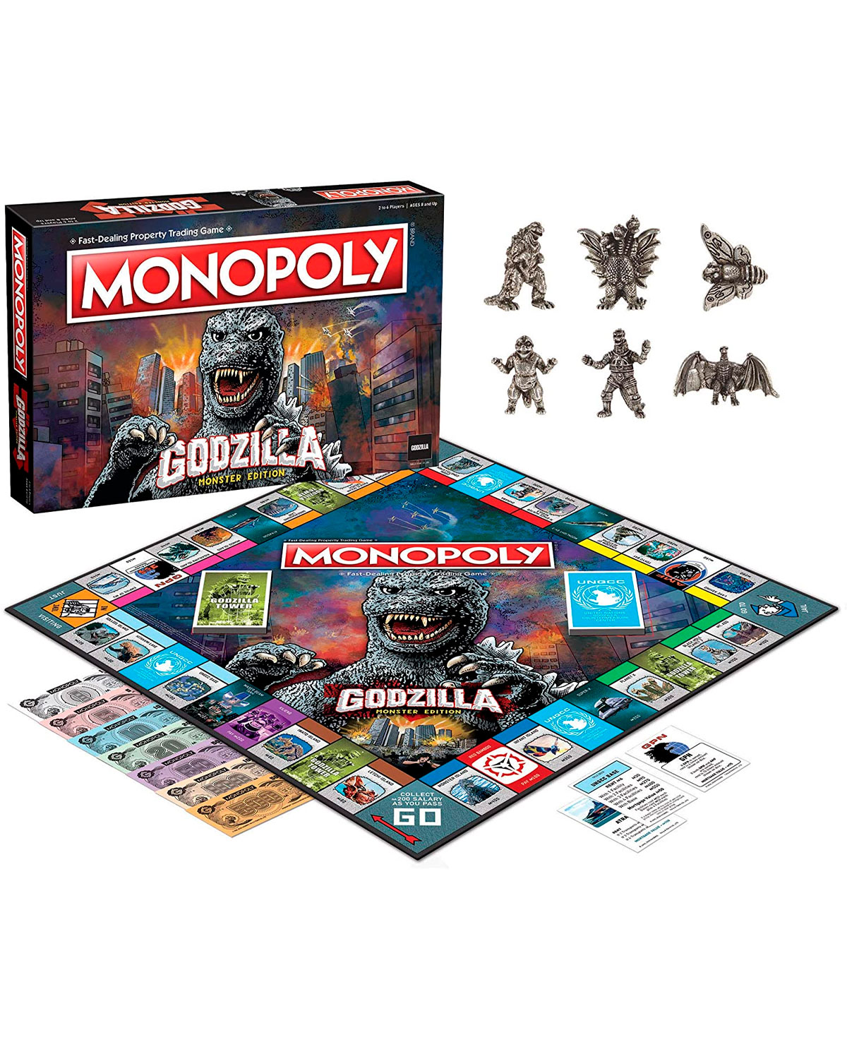 JUEGO DE MESA MONOPOLY GODZILA - Image 3