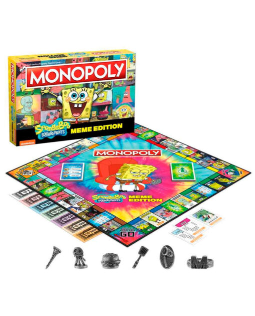 JUEGO DE MESA MONOPOLY SPONGEBOB MEME - Image 3
