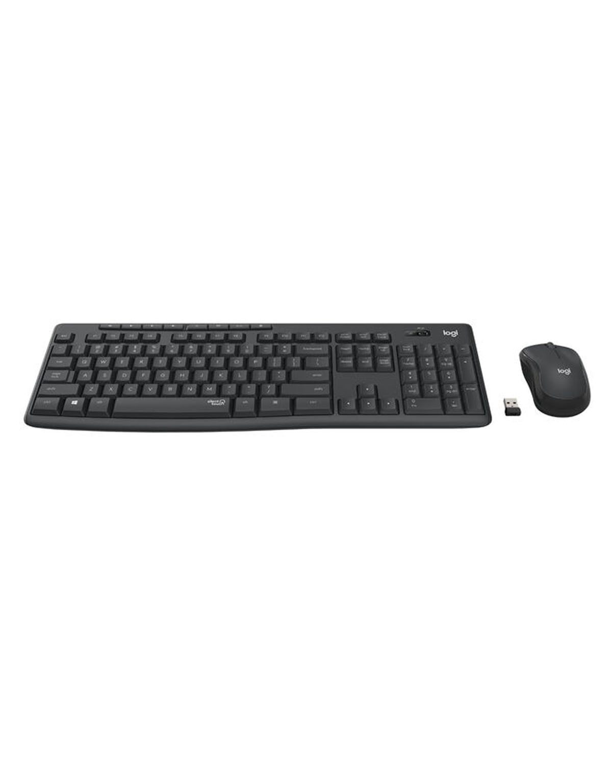 KIT TECLADO Y MOUSE LOGITECH MK 295 NEGRO - Image 2