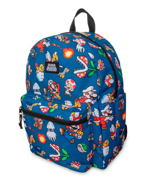 MOCHILA BIOWORLD SUPER MARIO BROS KIDS AZUL - Image 2