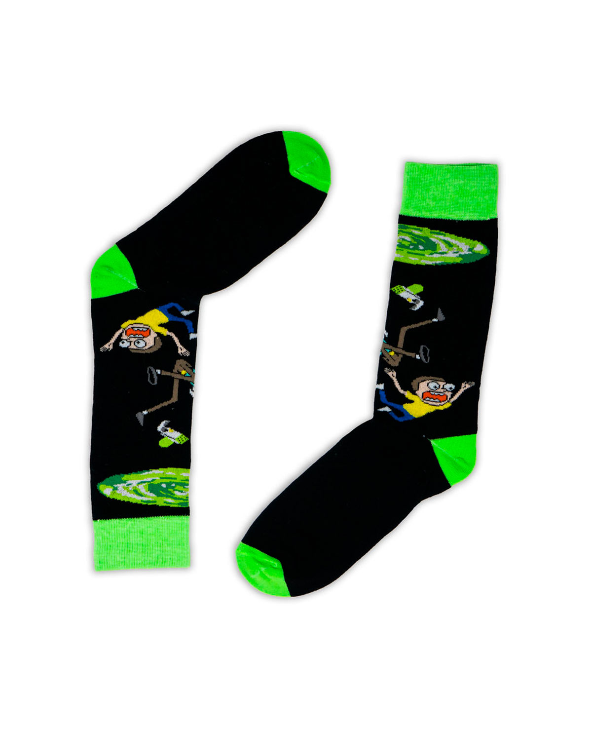 CALCETA NOMA RICK AND MORTY PORTAL GUN