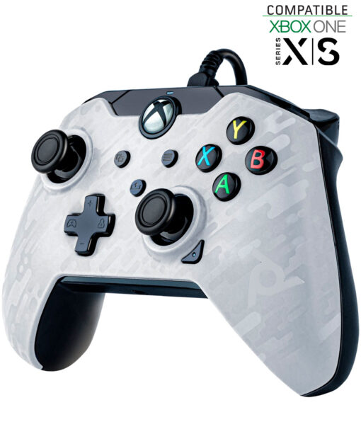 CONTROL ALAMBRICO XBOX SERIE X PDP WHITE CAMO - Image 2