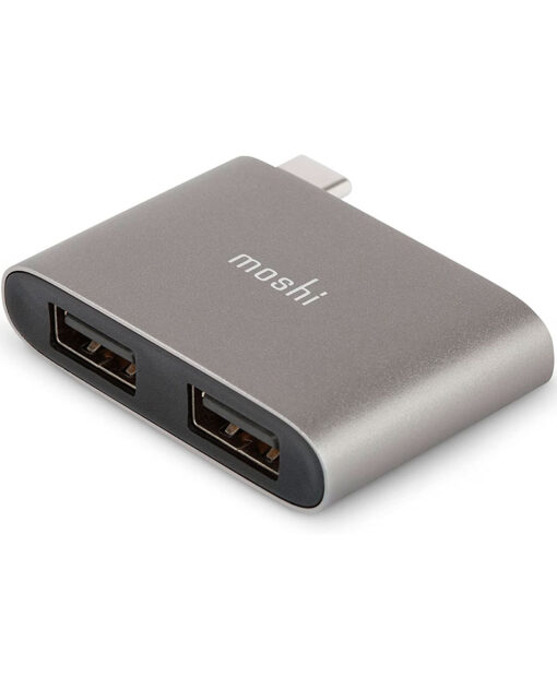 ADAPTADOR MOSHI DUAL USB TIPO C A TIPO A