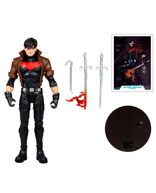FIGURA DE ACCION MCFARLANE DC COMICS RED HOOD UNMASKED - Image 3