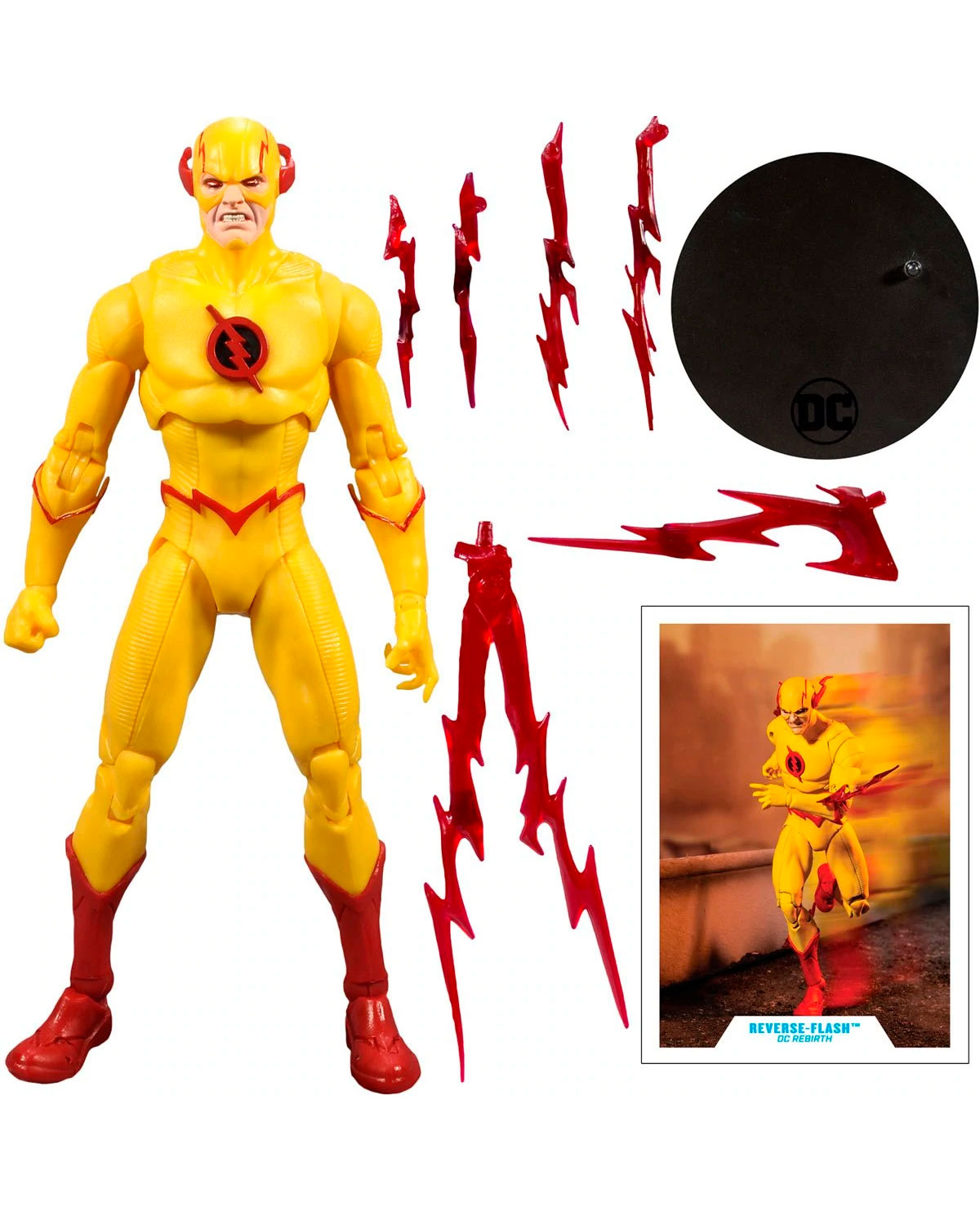 FIGURA DE ACCION MCFARLANE DC COMICS REVERSE FLASH - Image 2