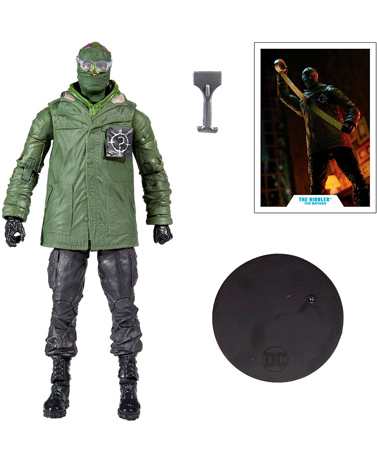 FIGURA DE ACCION BATMAN THE MOVIE RIDDLER - Image 3