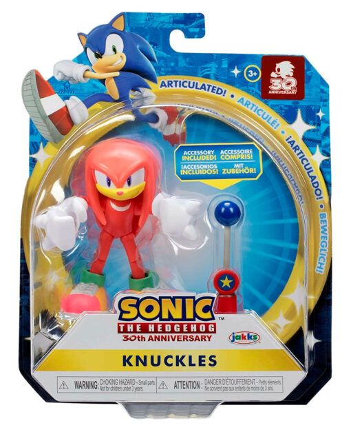 FIGURA SONIC THE HEDGEHOG 30TH ANIVERSARIO KNUCKLES - Image 2